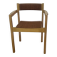 Vintage Scandinavian chair in solid wood - Balzar Beskow - Sweden, 1960s