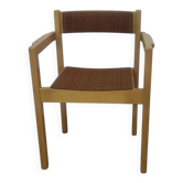 Vintage Scandinavian chair in solid wood - Balzar Beskow - Sweden, 1960s
