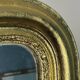 Superb antique gilded mirror in gold leaf – 82×57cm – late 19th century.