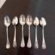 6 dessert spoons. Boulenger. 19th