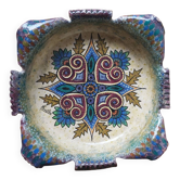 Quimper faience plate, P FOUILLEN