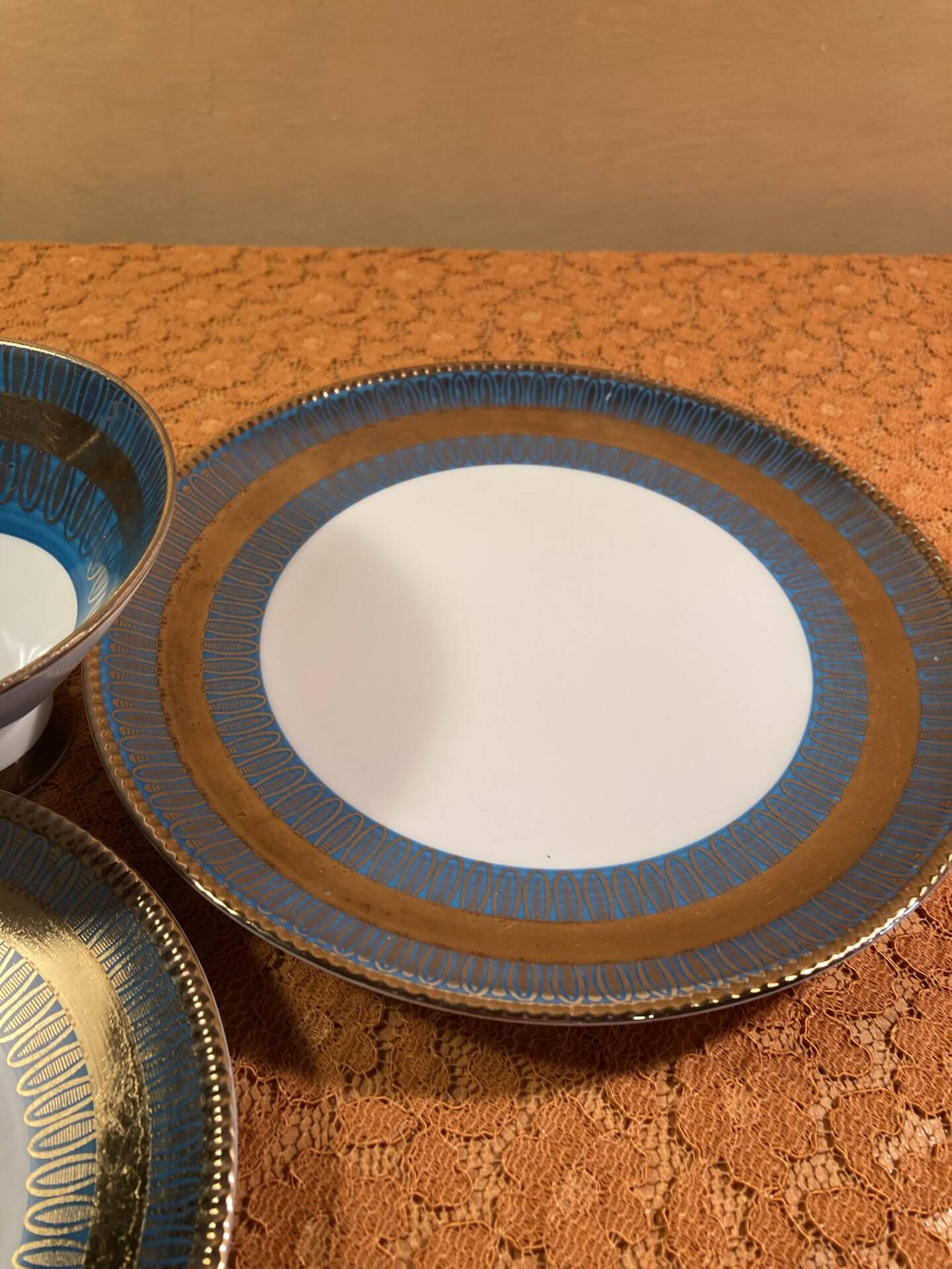 Ensemble petit déjeuner Bavaria vintage chic