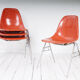 Set of 4 side chairs by Charles & Ray Eames for Herman Miller