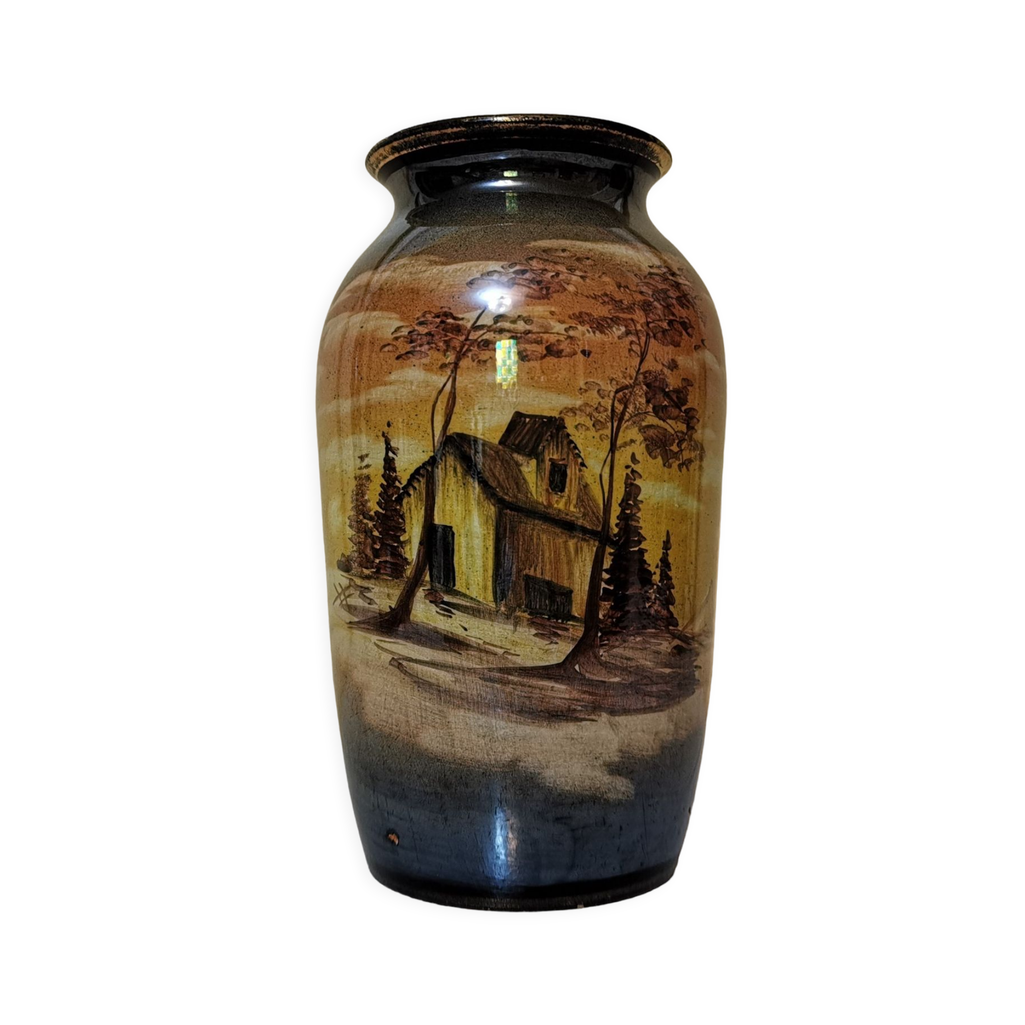 Porcelain vase by Capoa