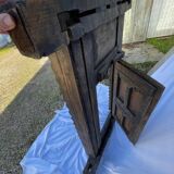 Large ancient door from the Himalayas.