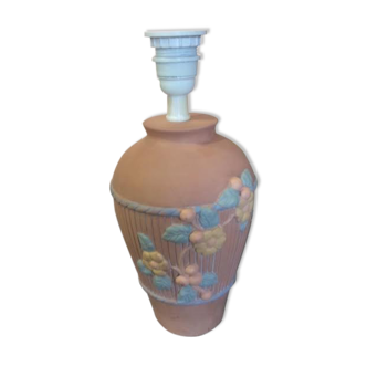 Terracotta lamp