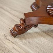 Victorian Mahogany Wood and Veneer Sewing Table, 1850s