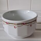 Apilco rose garland sugar bowl