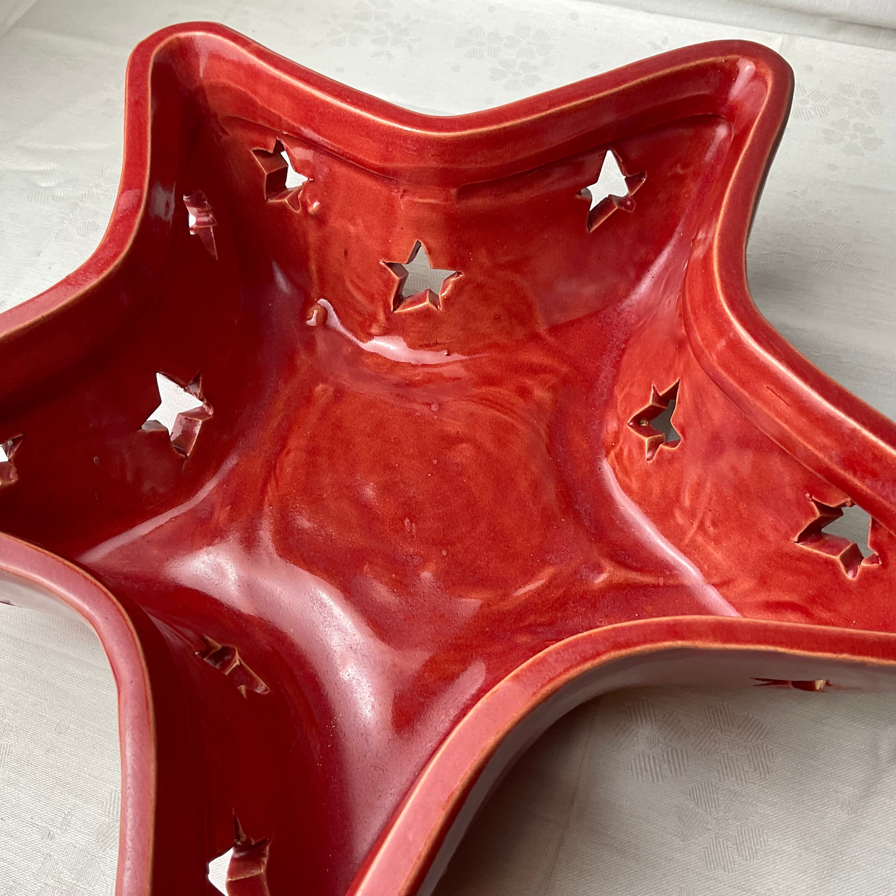 Ceramic star pocket tray