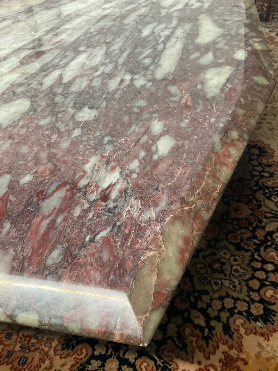 Vintage marble coffee table
