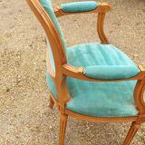 Armchair medallion louis xvi