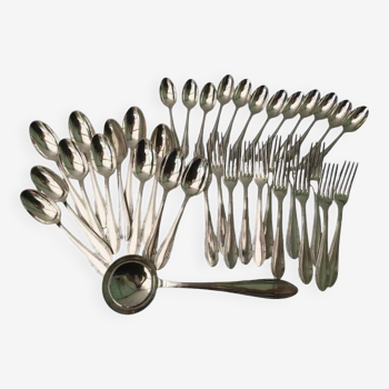 Cutlery set 37 place settings Goldsmith ATD silver metal