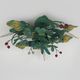 Ceiling lamp or wall lamp with painted metal foliage, ear of wheat. Year 70 80