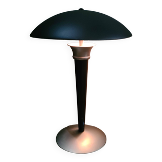 Mushroom lamp (known as liner) 1975 to 85., h41 x l31 matt black