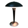 Mushroom lamp (also known as ocean liner) 1975 to 1985, h41 x w31 black matte.