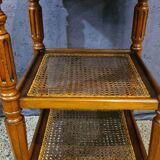Mahogany serving trolley