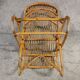 Paire de fauteuils en rotin vintage