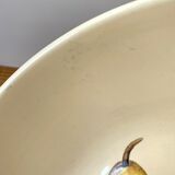 Ceramic salad bowl apples and pears Ter Steege Rÿssen vintage