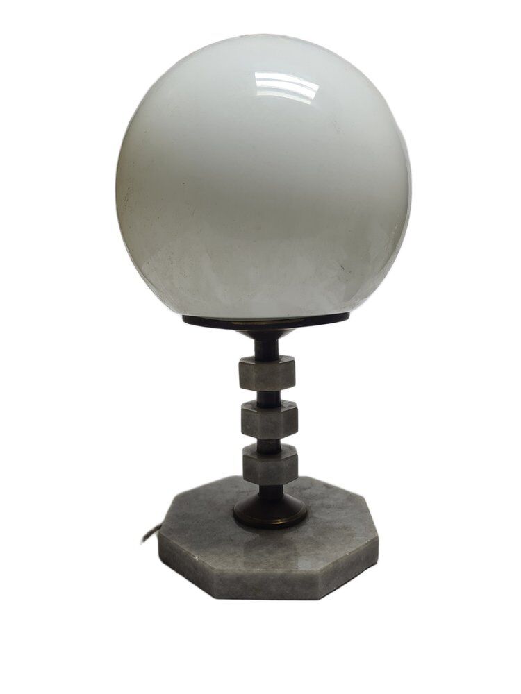 Art Deco style bedside lamp from Polam, Poland, 1970s