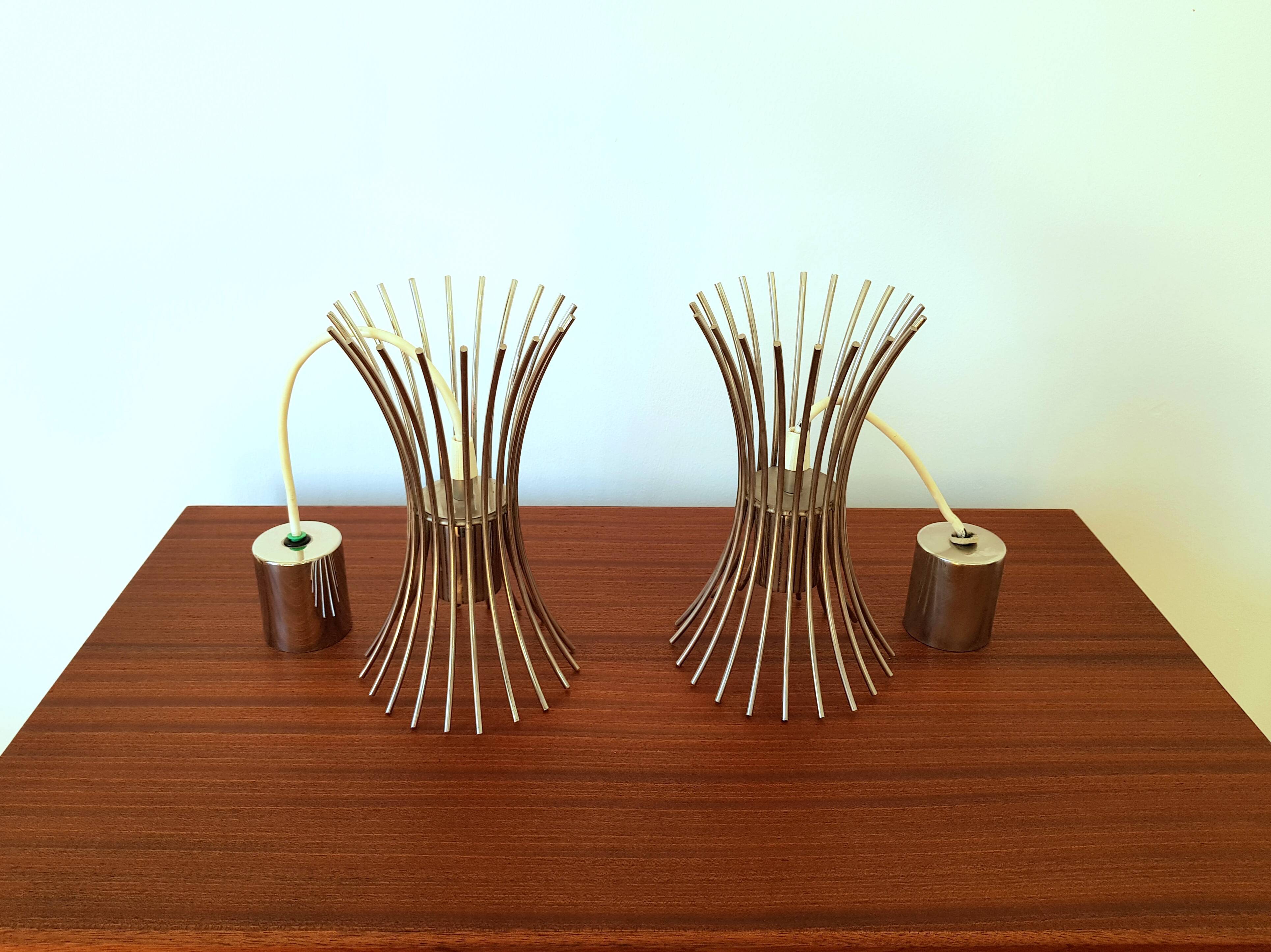 Wall lamps space age 1970