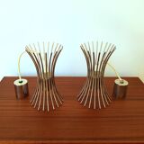 Wall lamps space age 1970