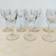 Set of 11 drip glasses