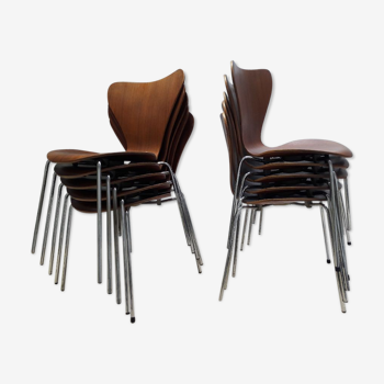 Jacobsen Ant chairs for Fritz Hanzen 1978