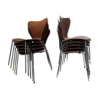 Jacobsen Ant chairs for Fritz Hanzen 1978