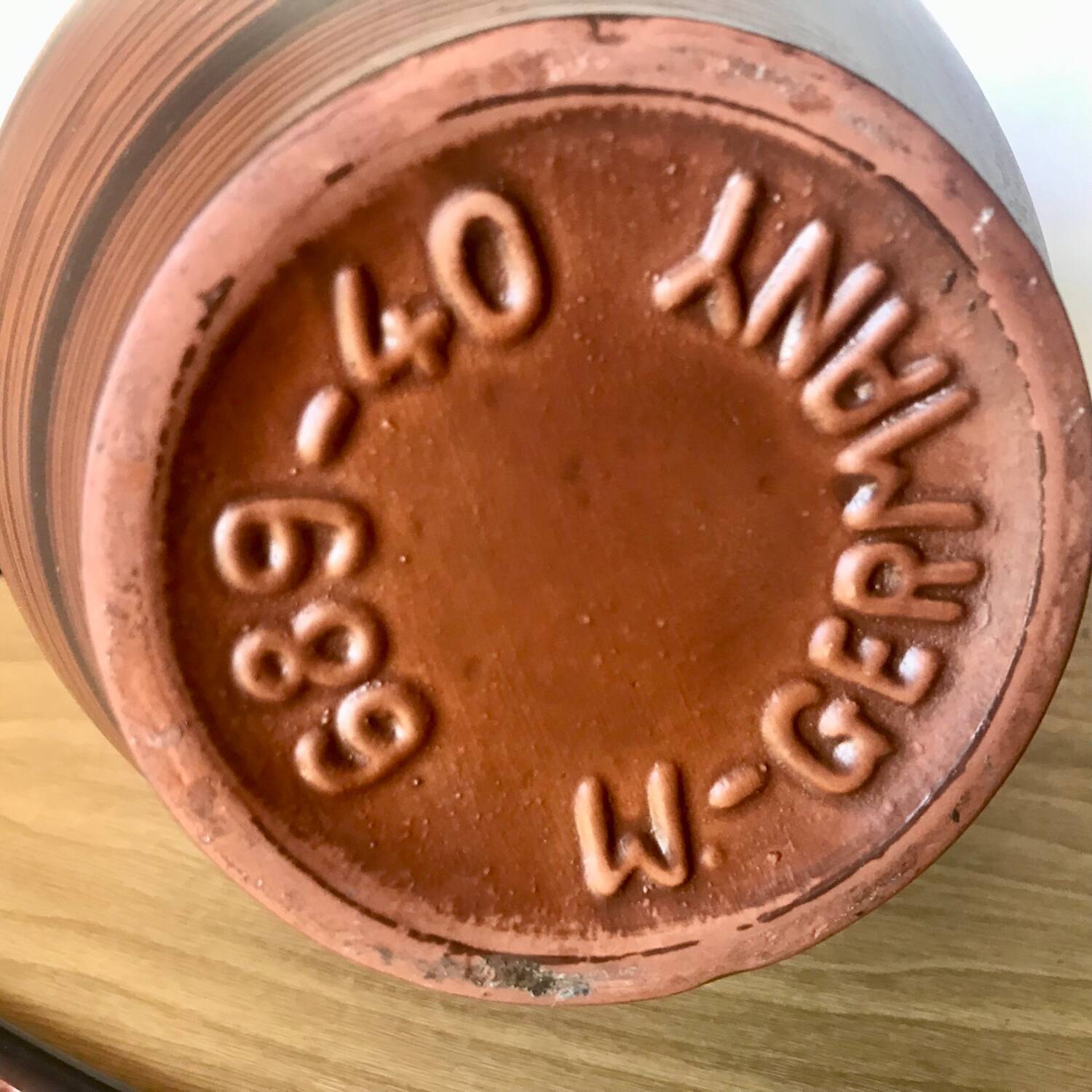 Large ceramic vase 40cm Carstens Tonnieschof 1960s