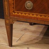 20th century Italian inlaid chest of drawers in Louis XVI style