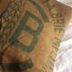 Burlap cushion green ECRE cooperative agricultural la Brie Melun