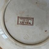 Mismatched set of 6 old flat plates