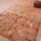 Peach Vintage Moroccan Rug 180 x 305 cm, Berber Wool Rug, Handmade Boho Rug