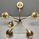 CVL (Val de Loire Creations) ~ Chandelier ~ Chatelet Collection - 5 lights ~ Burnished brass - 21st century