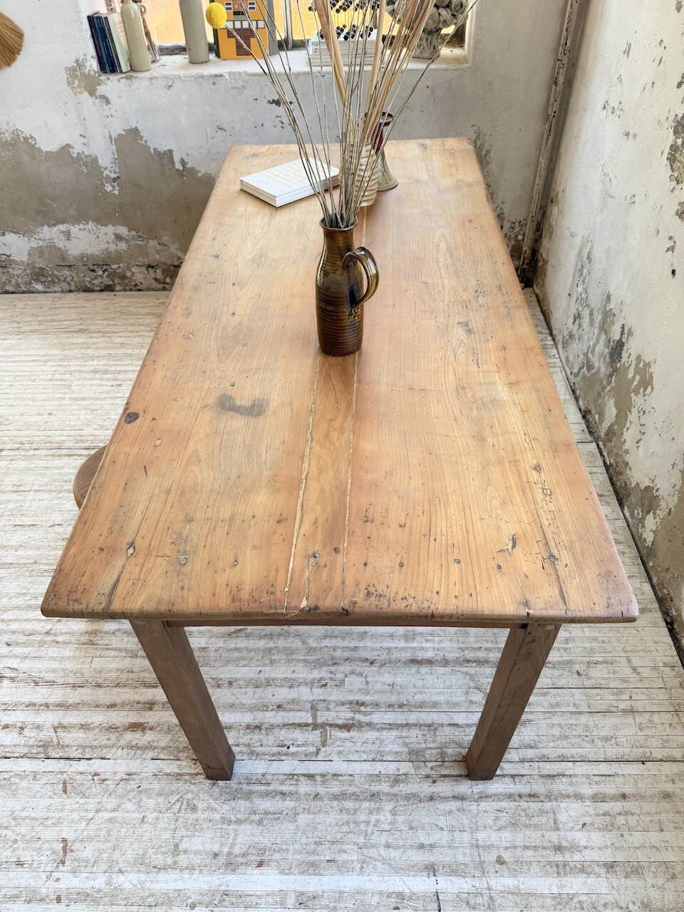 Cherry farmhouse table 1m8