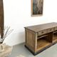 Grand Comptoir de Commerce Ancien en Pin