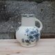 Antique earthenware wash jug from Terre de Fer – Salins – Marguerite decoration