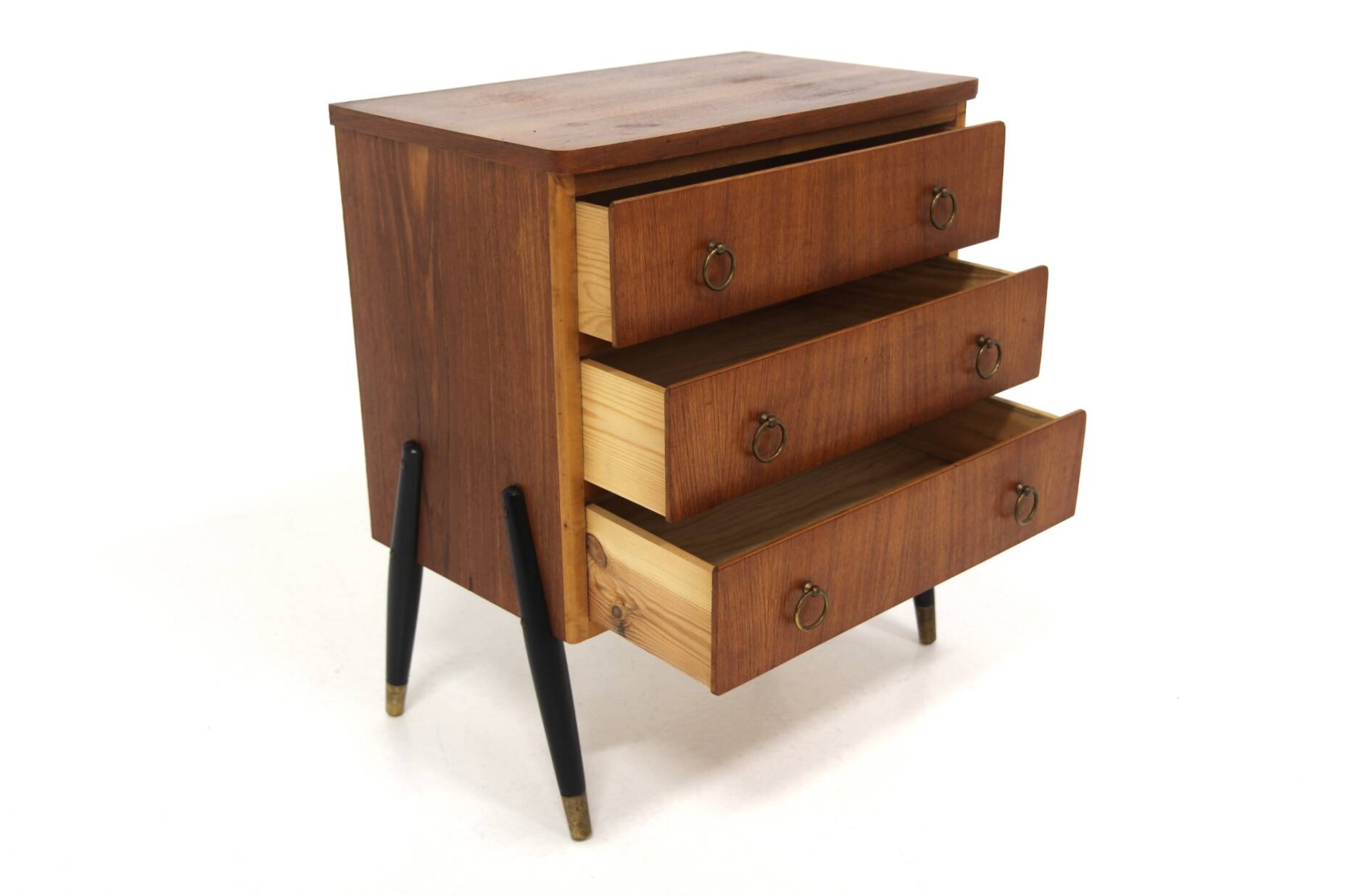 Commode scandinave en teck, Suède, 1950