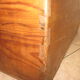 Old solid wooden chest