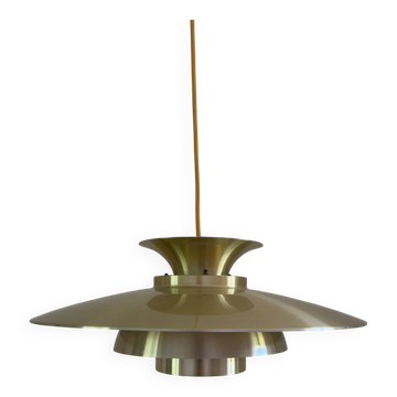 Vintage Danish gold pendant - Louis Poulsen Style - Danish design pendant