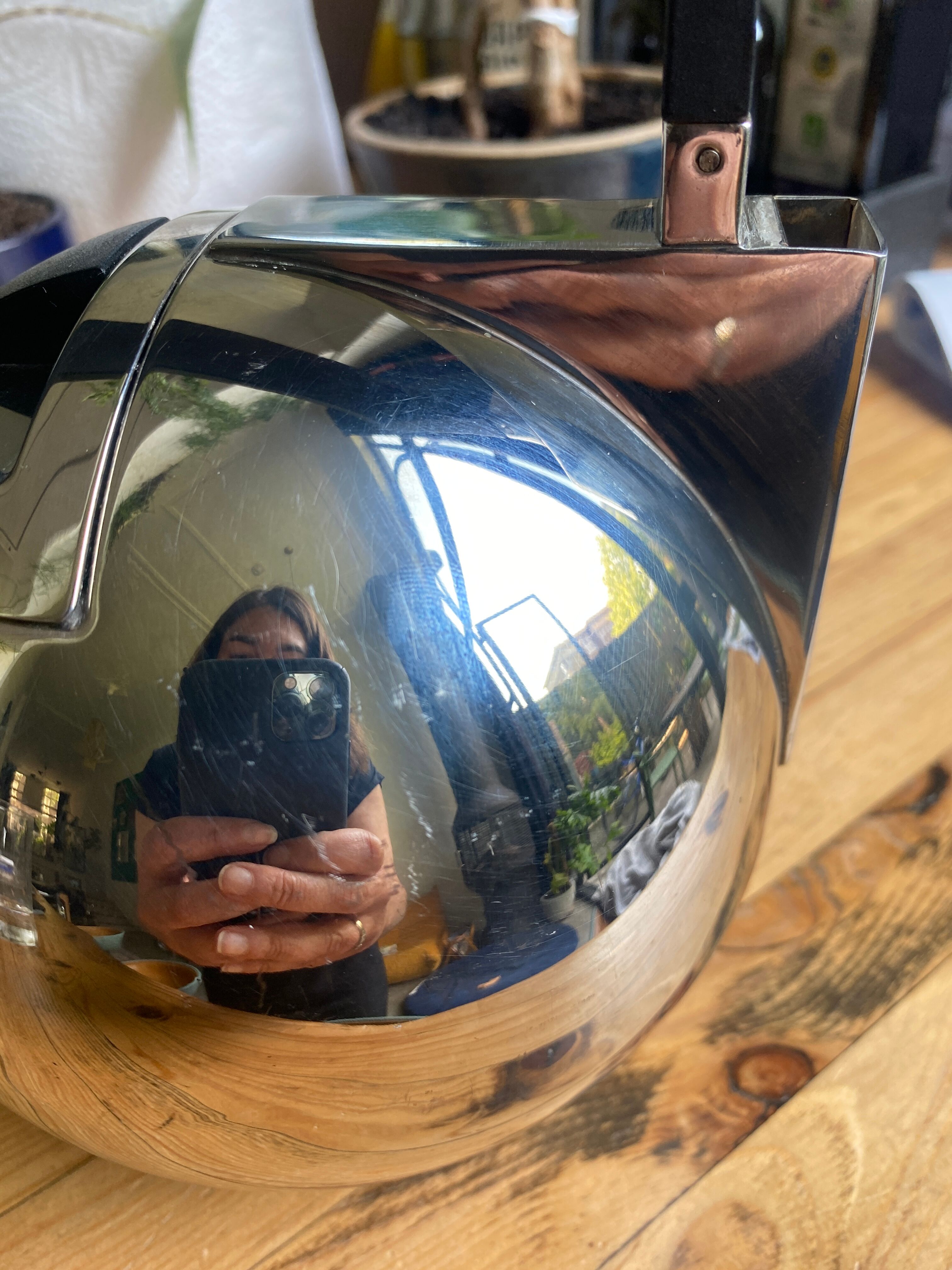 Oliver Hemming Teapot stainless steel Nio