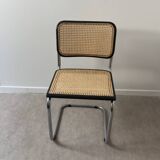 Marcel Breuer B32 Black Chair Made in Italy