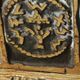 Old Large Menorah/Jewish/Hebrew Candlestick with 7 lights. Signed "Israel". 1950s. Size 23 x 24 cm