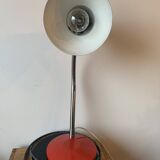 Vintage Red Metal Retro Lamp