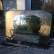 Metal mirror - 128x166 cm