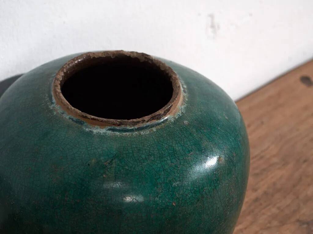 Old green vase (c.1820) #31