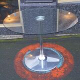 Design table base chrome tulip