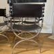 4 Chairs Maison Jansen “Savonarola”