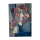 Oil on canvas stylized bouquet