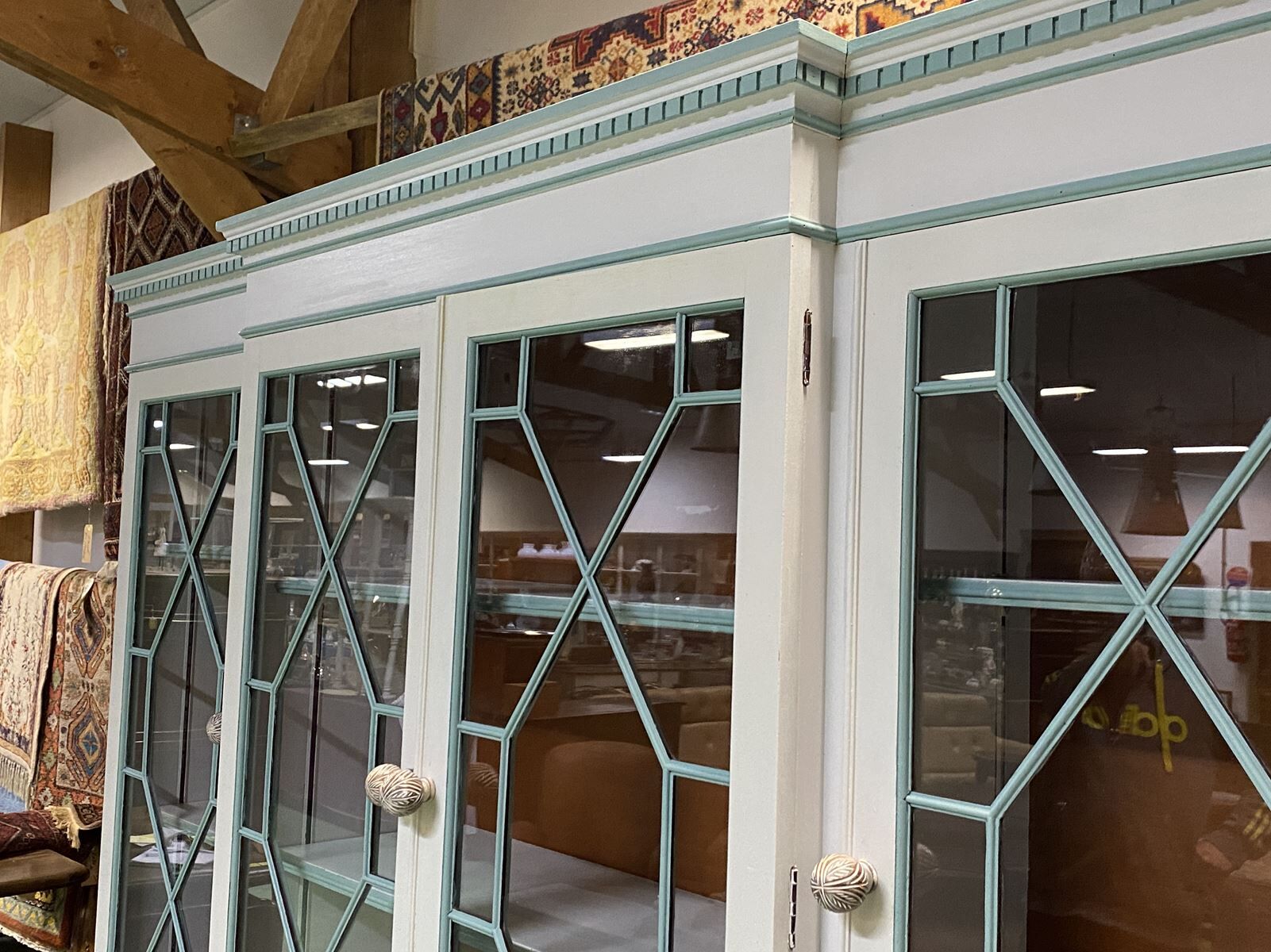 English library 8 mahogany doors